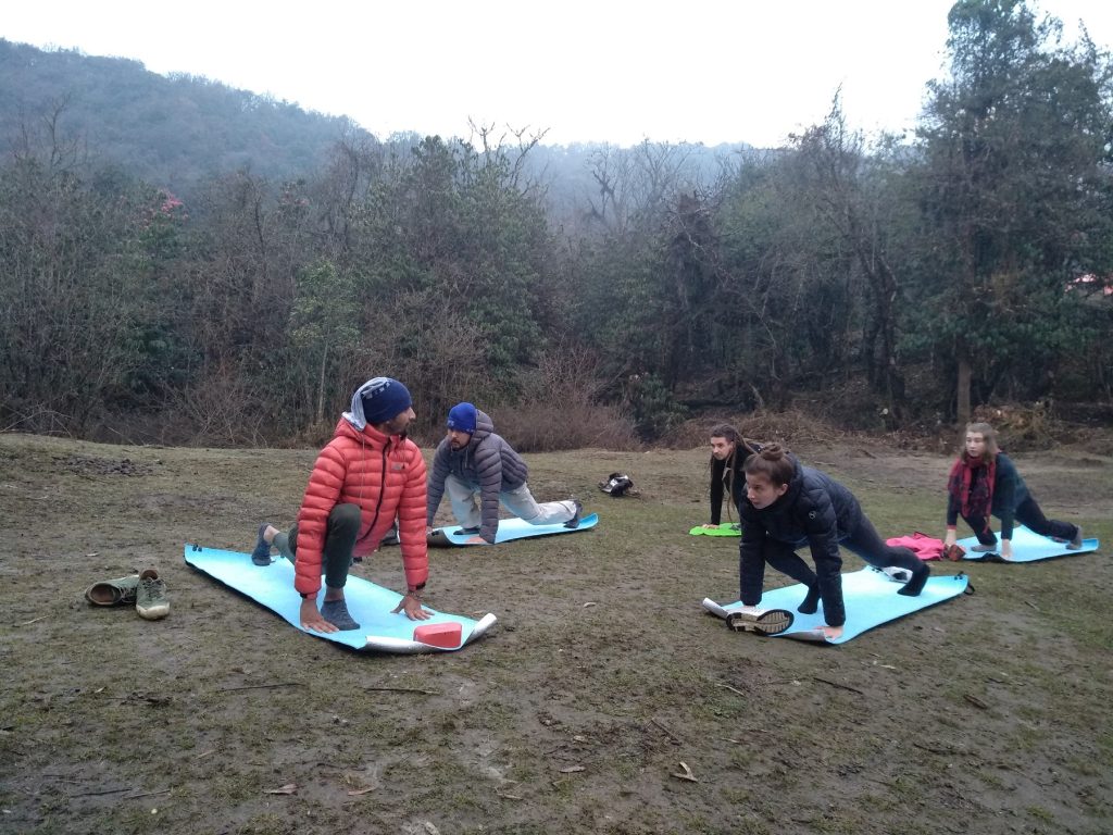 yoga trek with bodhidham